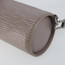 LOUIS VUITTON Epi Soufflot Pouch Lilac LV Auth 147350-9