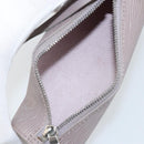 LOUIS VUITTON Epi Soufflot Pouch Lilac LV Auth 147350-11