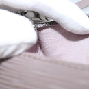 LOUIS VUITTON Epi Soufflot Pouch Lilac LV Auth 147350-12