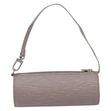LOUIS VUITTON Epi Soufflot Pouch Lilac LV Auth 147350 - 0