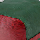 LOUIS VUITTON Epi Petit Noe Shoulder Bag By color Green Red M44147 Auth 147351-15