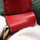 LOUIS VUITTON Epi Petit Noe Shoulder Bag By color Green Red M44147 Auth 147351-12