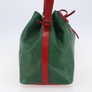LOUIS VUITTON Epi Petit Noe Shoulder Bag By color Green Red M44147 Auth 147351-3