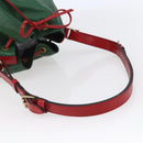 LOUIS VUITTON Epi Petit Noe Shoulder Bag By color Green Red M44147 Auth 147351-7