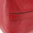 LOUIS VUITTON Epi Petit Noe Shoulder Bag Red M44107 LV Auth 147352-17