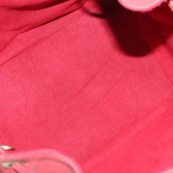 LOUIS VUITTON Epi Petit Noe Shoulder Bag Red M44107 LV Auth 147352