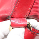 LOUIS VUITTON Epi Petit Noe Shoulder Bag Red M44107 LV Auth 147352-12