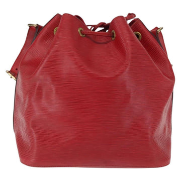 LOUIS VUITTON Epi Petit Noe Shoulder Bag Red M44107 LV Auth 147352 - 0