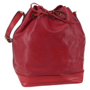 LOUIS VUITTON Epi Noe Shoulder Bag Red M44007 LV Auth 147353-1