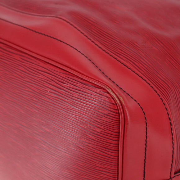 LOUIS VUITTON Epi Noe Shoulder Bag Red M44007 LV Auth 147353