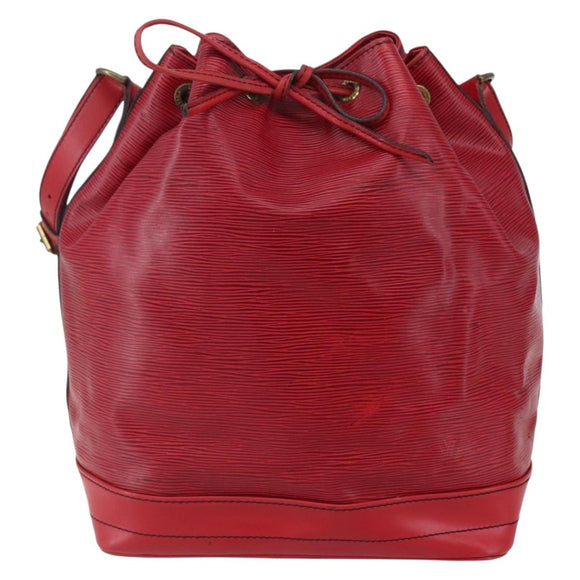 LOUIS VUITTON Epi Noe Shoulder Bag Red M44007 LV Auth 147353