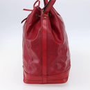 LOUIS VUITTON Epi Noe Shoulder Bag Red M44007 LV Auth 147353-4