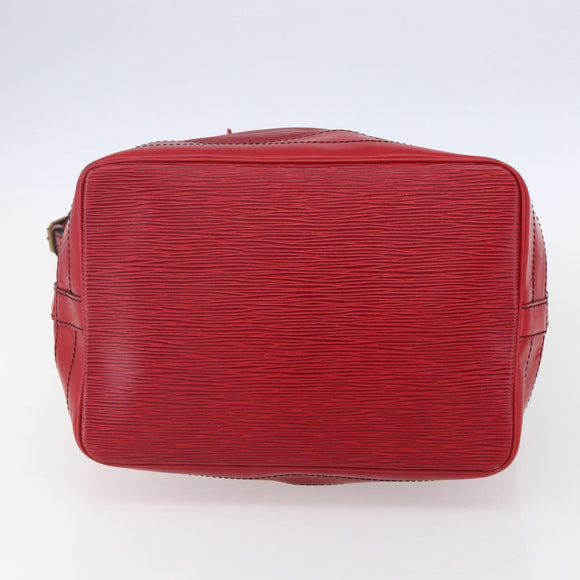 LOUIS VUITTON Epi Noe Shoulder Bag Red M44007 LV Auth 147353