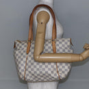 LOUIS VUITTON Damier Azur Totally PM Tote Bag N41280 LV Auth 147355-23