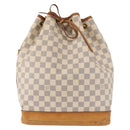 LOUIS VUITTON Damier Azur Noe Shoulder Bag N42222 LV Auth 147357-13