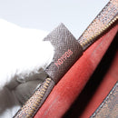 LOUIS VUITTON Damier Ebene Trousse Makeup Pouch N51982 LV Auth 147358-12