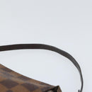 LOUIS VUITTON Damier Ebene Trousse Makeup Pouch N51982 LV Auth 147358-8
