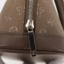 LOUIS VUITTON Monogram Satin Little Alma Hand Bag Gray M92147 LV Auth 147360-10