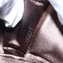 LOUIS VUITTON Monogram Satin Little Alma Hand Bag Gray M92147 LV Auth 147360-19