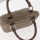 LOUIS VUITTON Monogram Satin Little Alma Hand Bag Gray M92147 LV Auth 147360-6