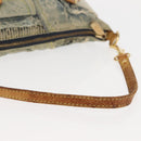 LOUIS VUITTON Monogram Denim Pouch Shoulder Bag Blue M95382 LV Auth 147361-7