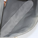 LOUIS VUITTON Monogram titanium Pochette Cosmos Bag Gray M63240 LV Auth 147363-10