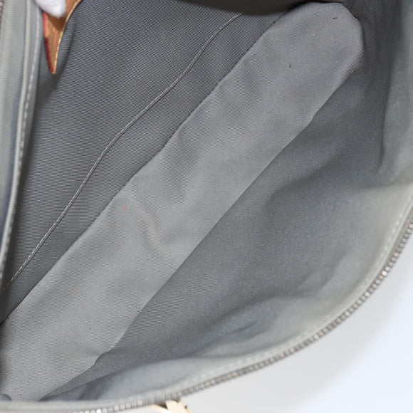 LOUIS VUITTON Monogram titanium Pochette Cosmos Bag Gray M63240 LV Auth 147363