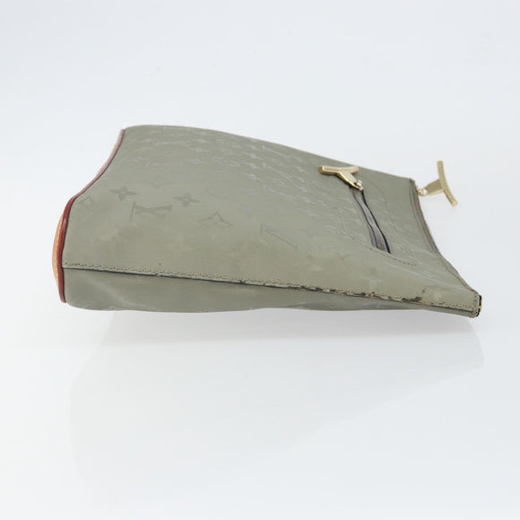 LOUIS VUITTON Monogram titanium Pochette Cosmos Bag Gray M63240 LV Auth 147363