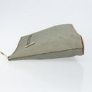 LOUIS VUITTON Monogram titanium Pochette Cosmos Bag Gray M63240 LV Auth 147363-4