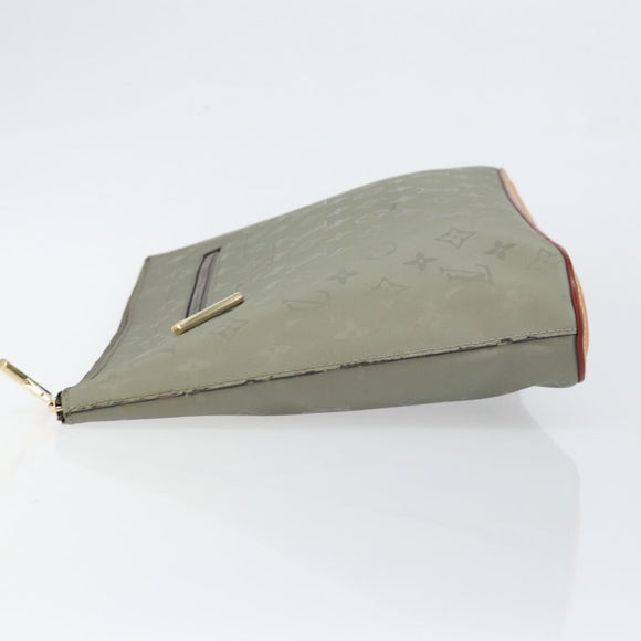 LOUIS VUITTON Monogram titanium Pochette Cosmos Bag Gray M63240 LV Auth 147363