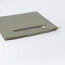 LOUIS VUITTON Monogram titanium Pochette Cosmos Bag Gray M63240 LV Auth 147363-5