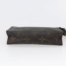 LOUIS VUITTON Monogram Poche Toilette 15 Pouch M47546 LV Auth 147368-6