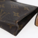 LOUIS VUITTON Monogram Poche Toilette 15 Pouch M47546 LV Auth 147368-7