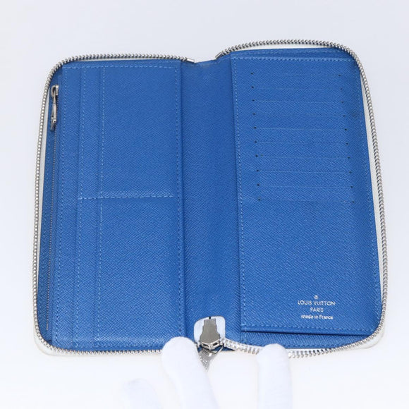 LOUIS VUITTON Monogram Water Color Long Wallet White M80499 LV Auth 147371