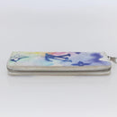 LOUIS VUITTON Monogram Water Color Long Wallet White M80499 LV Auth 147371-3