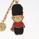 LOUIS VUITTON Monogram Vivienne Key Holder metal Gold LV Auth 147374-3