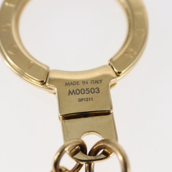 LOUIS VUITTON Monogram Vivienne Schlüsselanhänger Metall Gold LV Auth 147374