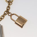 LOUIS VUITTON Chain Caleido V Charm Key Holder metal Gold M67379 LV Auth 147377-10