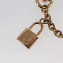 LOUIS VUITTON Chain Caleido V Charm Key Holder metal Gold M67379 LV Auth 147377-2