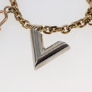 LOUIS VUITTON Chain Caleido V Charm Key Holder metal Gold M67379 LV Auth 147377-3
