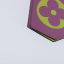 LOUIS VUITTON Monogram Giant Cloche Cles Necklace Purple M67795 LV Auth 147378-14