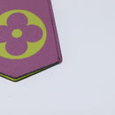 LOUIS VUITTON Monogram Giant Cloche Cles Necklace Purple M67795 LV Auth 147378-15