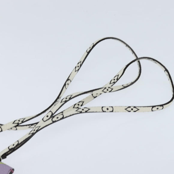 LOUIS VUITTON Monogram Giant Cloche Cles Necklace Purple M67795 LV Auth 147378
