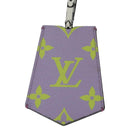LOUIS VUITTON Monogram Giant Cloche Cles Necklace Purple M67795 LV Auth 147378-13