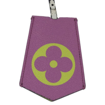 LOUIS VUITTON Monogram Giant Cloche Cles Necklace Purple M67795 LV Auth 147378 - 0