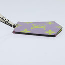 LOUIS VUITTON Monogram Giant Cloche Cles Necklace Purple M67795 LV Auth 147378-4