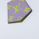 LOUIS VUITTON Monogram Giant Cloche Cles Necklace Purple M67795 LV Auth 147378-6