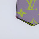 LOUIS VUITTON Monogram Giant Cloche Cles Necklace Purple M67795 LV Auth 147378-7