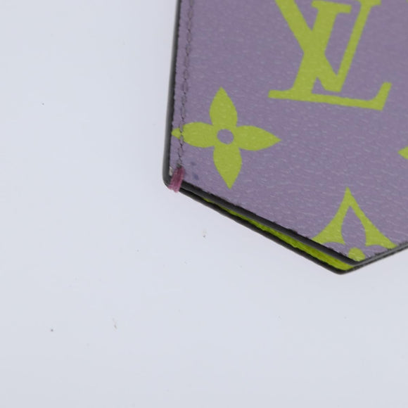 LOUIS VUITTON Monogram Giant Cloche Cles Necklace Purple M67795 LV Auth 147378