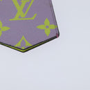 LOUIS VUITTON Monogram Giant Cloche Cles Necklace Purple M67795 LV Auth 147378-8